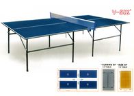 Tabella pieghevole standard 4 dell'interno di ping-pong in 1 12 millimetri di spessore per ricreazione della famiglia