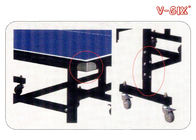Singola gamba mobile piegante della forma della tavola da ping-pong T con gli angoli d'acciaio protettivi