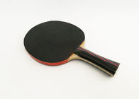 legno del tiglio dei pipistrelli di ping-pong di 6mm, pagaie arancio di ping-pong della maniglia di colore della spugna 1.8mm