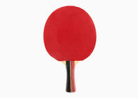 Racchette di ping-pong del compensato del tiglio della maniglia di colore della banda con la racchetta di gomma inversa del gioco della spugna