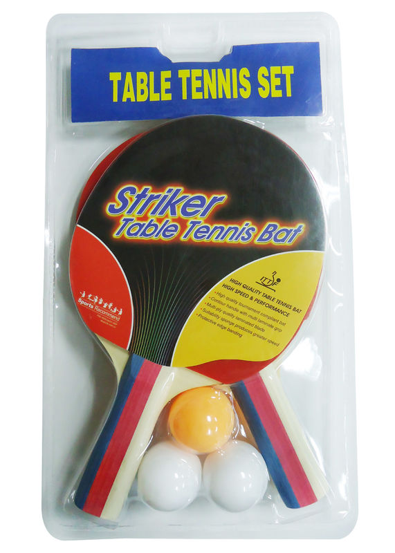 Legno laminato insieme di ping-pong della concorrenza della famiglia con la maniglia diritta