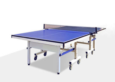 materiale blu del MDF della Tabella di ping-pong della concorrenza del piano d'appoggio di 25mm per la scuola