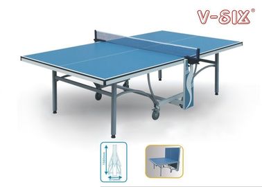 Tavola da ping-pong ufficiale di dimensione di dimensione standard, cassaforte pieghevole della tavola da ping-pong/stalla