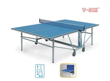 Tabella all'aperto di ping-pong di doppia piegatura impermeabile per addestramento fisico