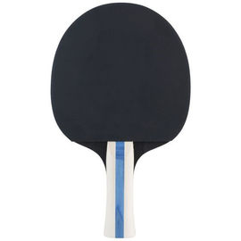 Allround One Star Ping Pong Paddle Blue Natural Handle / Table Tennis Bats